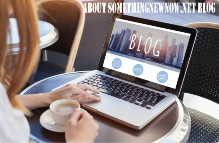 about somethingnewnow.net blog